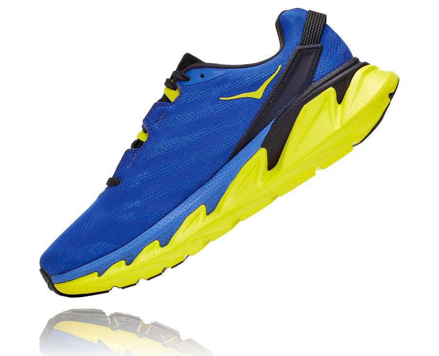 Hoka One One Koşu Ayakkabısı Erkek Mavi/Yeşil - Elevon 2 - MU3589146